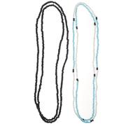 Artibetter Stylische Taillenperlenkette Modische Strand Taillenkette 2 Stück aus Glasperlen als Elegante Taillenverzierung für Sommerurlaub und Abschlussfeier für Frauen
