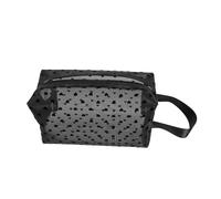 ARTIBETTER Transparente Kosmetiktasche für Damen aus Nylon Netzgewebe mit Reißverschluss Kleiner Kulturbeutel für Reisen Tragbarer Make Up Organizer mit Handlichem Design
