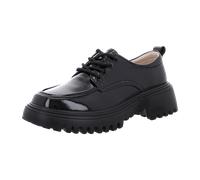 Artiker Damen Plateau Schnürschuhe für Damen, schwarz, Größe 39 EU