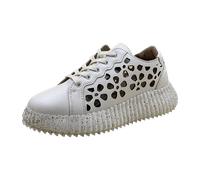 Artiker Plateau Schnürer für Damen, weiß, Größe 41 EU