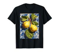 Artistic Figs Mediterrane Fliesenkunst Summer Vibes Coastal T-Shirt