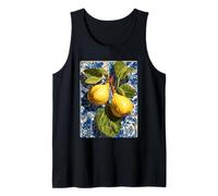 Artistic Figs Mediterrane Fliesenkunst Summer Vibes Coastal Tank Top