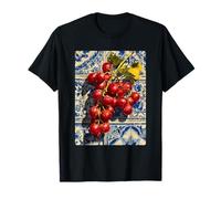 Artistic Grapes Mediterrane Fliesenkunst Summer Vibes Coastal T-Shirt