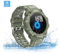ARTOCT wasserdichte Sportuhr mit Touchscreen (Grün) | 1,3-Zoll-Display, Aktivitätstracker, verstellbarer Gurt, unterstützt Bluetooth für Smartphones