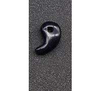 ARTQ Damen Edelsteine Ketten Yin Yang Hakenform Blauer Sandstein Naturstein Halskette Statement Chakren Kristall Edelstein Anhänger Halskette Valentinstagsgeschenk Schmuck Für Männer Und Frauen