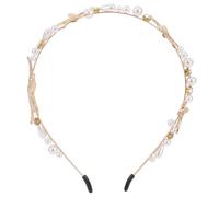 ARTSEWPLY Haarschmuck Stirnband mit Seestern und Perlenlegierung Modischer Haarreif für Damen Brautfrisur und Festliche Anlässe