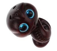 ARTSEWPLY Holz Schlangenanhänger Jahr der Schlange Mehrfachfunktion Schlüsselanhänger Handy Taschenanhänger Feng Shui Dekor für Wohlstand und Glück