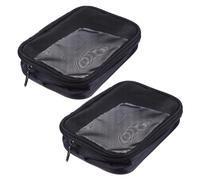 ARTSEWPLY Kosmetiktasche Netzstoff Klein Tragbar Reise Kulturtasche Makeup Tasche Multifunktional Für Unterwegs 2 Stück