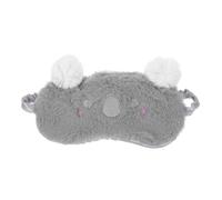 ARTSEWPLY Schlaf Augenmaske Aus Plüsch Süße Cartoon-koala-augenmaske Atmungsaktive Augenabdeckung Zum Schlafen Für Reisen Und Zuhause Verstellbare Schlafmaske Für Teenager Und Erwachsene