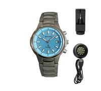 ARTSTATE AS0388B Solar Funk Quarz Herren Uhr Analog mit Titan Armband