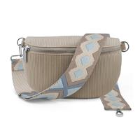 Artvall - Umhängetasche Cord Tasche Handtasche weiche Cordtasche Bauchtasche Klein mit Schultergurt Design Taschenband abnehmbar verstellbares Riemen Crossbody Bag Hüfttasche Damen mit Reißverschluss