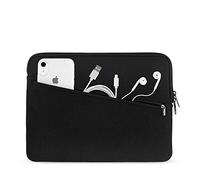 Artwizz Neoprene Sleeve PRO Tasche kompatibel mit MacBook Pro 14 (2024-2021) - Schutzhülle mit Zubehör-Fach, Schwarz, 14 Zoll