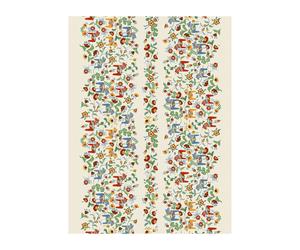 Arvidssons Textil Leksand besticktes Wachstuch Beige