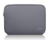 ARVOK 13 13,3 14 Zoll Laptoptasche Schutzhülle für MacBook Pro 14 2021, Wasserdicht Laptop Sleeve Case Laptophülle Notebook Hülle Tasche für HP/Dell/Lenovo/Asus/Acer, Grau