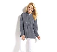 AS Bekleidungswerk Fischerhemd Finkenwerder Stil Basic von Modas schmal gestreift (XXXL)