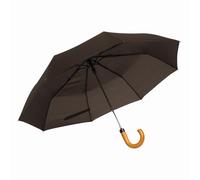 AS Regenschirm Ø101 cm LORD Taschenschirm mini 0,42kg Automatik Schirm braun AS