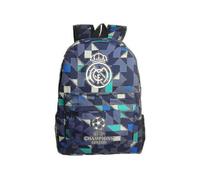 (As show, One size) Diamond Real Madrid Uefa Champions League Shoulder Bag Fan Backpack Student Schoolbag Storage Bag,2024 Ping