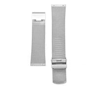 Ascend Uhrenarmband aus Edelstahl, 22 mm, Silber, für Skagen Uhrenmodelle, Mesh Design