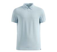 Ascent Poloshirt Naturfaser Herren-Baby blue-L