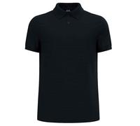 Ascent Poloshirt Naturfaser Herren-Black-L