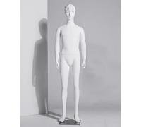 asdchZen Stehende Männliche Schaufensterpuppe, Torso, Kind Bis Jugendlicher, Ganzkörper-Schneiderpuppe Mit Ständer, Realistische Schaufensterpuppe Für Kleiderpräsentation, 165 cm (65 Zoll)