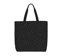 Aseelo Gras-Topf, Blatt-Handtasche, Schultertasche, Damen, Hobo Top-Griff, Einkaufstasche, Crossbody-Tasche, lässige Multifunktionstaschen für Damen, Schwarzes Leopardenmuster, Einheitsgröße