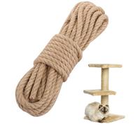 ASelected 200 Meter Juteschnur aus Naturfaser, 3 mm Natürliches Jute Seil Garten Kordel Paketschnur, Kordelband Hanfband Juteband Bastelschnur für Haushalt Garten DIY Kunsthandwerk Dekoration