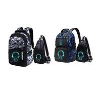 Asge Schulrucksack für Jungen und Mädchen - Wasserdichter Rucksack Teenager & Schulrucksack Jungen Mädchen Teenager Rucksack