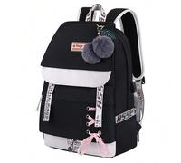 Asge Schulrucksack für Mädchen und Jungen - Ergonomisches Design, wasserdichtes Nylon, stilvoll und multifunktional