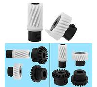 ASHATA 4Pcs Nähmaschine Zahnradsätze Kunststoff-Antriebswellen-Zahnradsatz einschließlich 174491 Großes Vorschubwellen-Zahnrad für 174491 174488 163997 163328