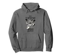 Asher - Jungen Name mit süßem Teufel - Born to Misbehave Pullover Hoodie