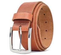 Ashford Ridge 40 mm Gürtel aus Vollnarbenleder mit klassischer Schnalle - Bräunen Groß