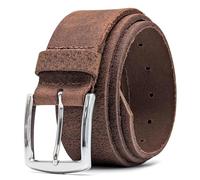 Ashford Ridge 40 mm Gürtel aus Vollnarbenleder mit klassischer Schnalle - Jahrgang braun 5XL