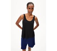 ASHRAANI SOLID | Top aus LENZING™ ECOVERO™ Viskose Mix - schwarz (XS)