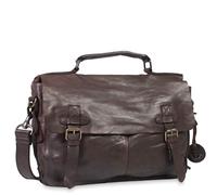 Harbour 2nd Messenger Ashton UP.13385 – Leder – Laptopfach 25 cm – Braun