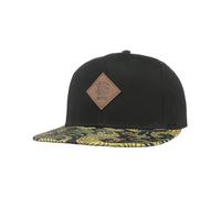 Djinns - Crazy Pattern Asian Tiger (Black) - Snapback Cap Baseballcap Hat Kappe Mütze Caps