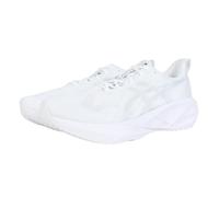 Laufschuh ASICS "NOVABLAST 5", Herren, Gr. 43,5, weiß, piedmont grau, Synthetik, Schuhe Laufschuh, mit Engineered Jacquard Mesh-Obermaterial, mit FF BLAST MAX Foam (10166660-43,5) weiß, piedmont grau