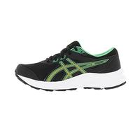 ASICS Contend 8 GS Sneaker, Schwarz/Limettenschale, 39.5 EU
