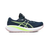Asics Laufschuhe Gel Cumulus 28 (Dämpfung) dunkelblau/lime Damen, Größe Euro (US) 39 (7,5)