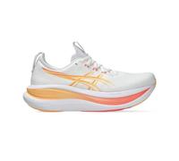 Asics - Women's Gel-Nimbus 28 - Runningschuhe, Gr. 44 EU 42, weiß/orange (White/SunCoral)