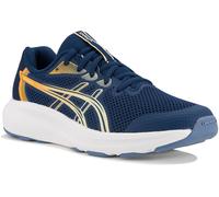 Laufschuh ASICS "GEL-CONTEND 10 GS", Kinder, Gr. 36, blau (independence blau, orange glow), Synthetik, Schuhe Laufschuh, für Kinder & Jugendliche (44878361-36) independence blau, orange glow