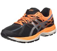 ASICS Gel-Cumulus 17 Gs, Unisex-Kinder Laufschuhe, Schwarz (Black/Methyl Blue/Flash Coral 9042), 35 EU