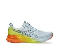 ASICS Gel-Kayano 32 Sunny Sizzle Stabilitätsschuh Herren-hellblau, gelb, Größe 44,5