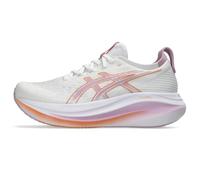 ASICS Gel-Nimbus 27 Damen-Laufschuh, Weiß/Light Ube, 39 EU