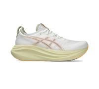 ASICS Laufschuhe GEL‑Nimbus 27 Herren Neutralschuh Weiß/Orange Größe 46