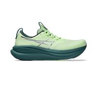 ASICS GEL-NIMBUS 28 Neutralschuh Herren - neongelb, türkis, Größe 44,5