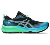 asics gel trabuco 12 trailrunning schuhe schwarz blau grun herren