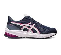 ASICS GT-1000 12 GS Sneaker, Tarmac/Pure Aqua, 32.5 EU