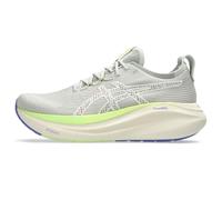 ASICS Herren Gel-Nimbus 27 Laufschuhe, Nature Bathing/Lime Green, 44 EU