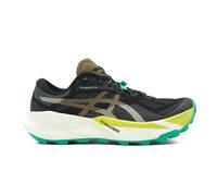 Trailrunningschuh ASICS "TRABUCO 14", Herren, Gr. 44,5, schwarz, clay canyon, Synthetik, Schuhe, profiliertes Laufsohlenprofil, mit Gummilaufsohle, mit Schnürung (35906548-44,5) schwarz, clay canyon